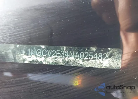 2022 Honda Accord Sport 2.0T из США, поврежденный, VIN 1HGCV2F34NA025482